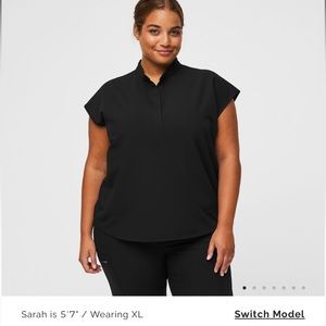 Figs Rafaela oversized scrub top